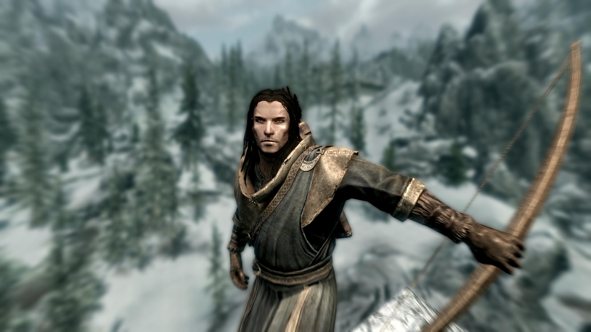 旧帖新用 ~ 贴个有点魔戒味道的弓箭手 .