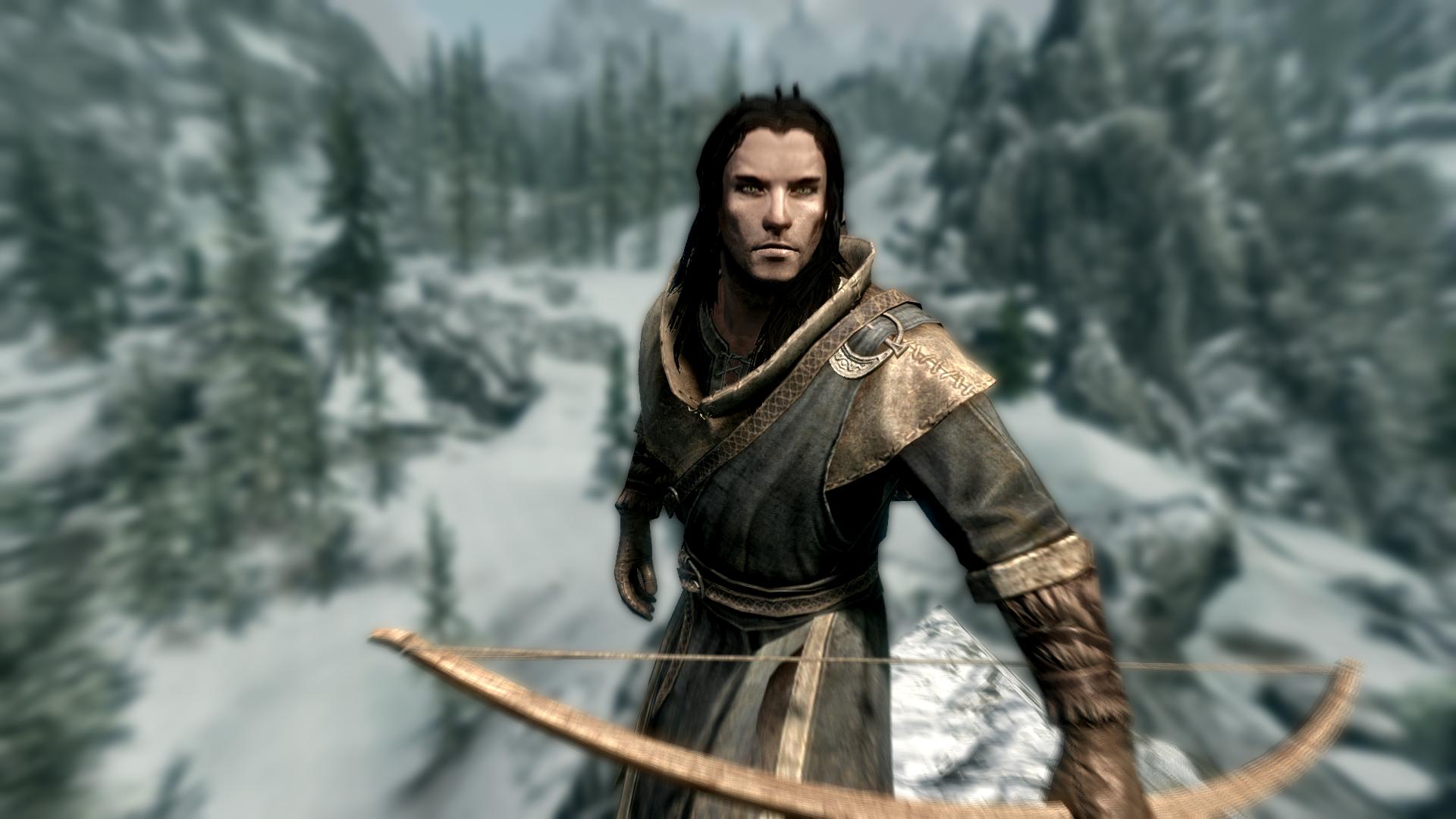 旧帖新用 ~ 贴个有点魔戒味道的弓箭手 .