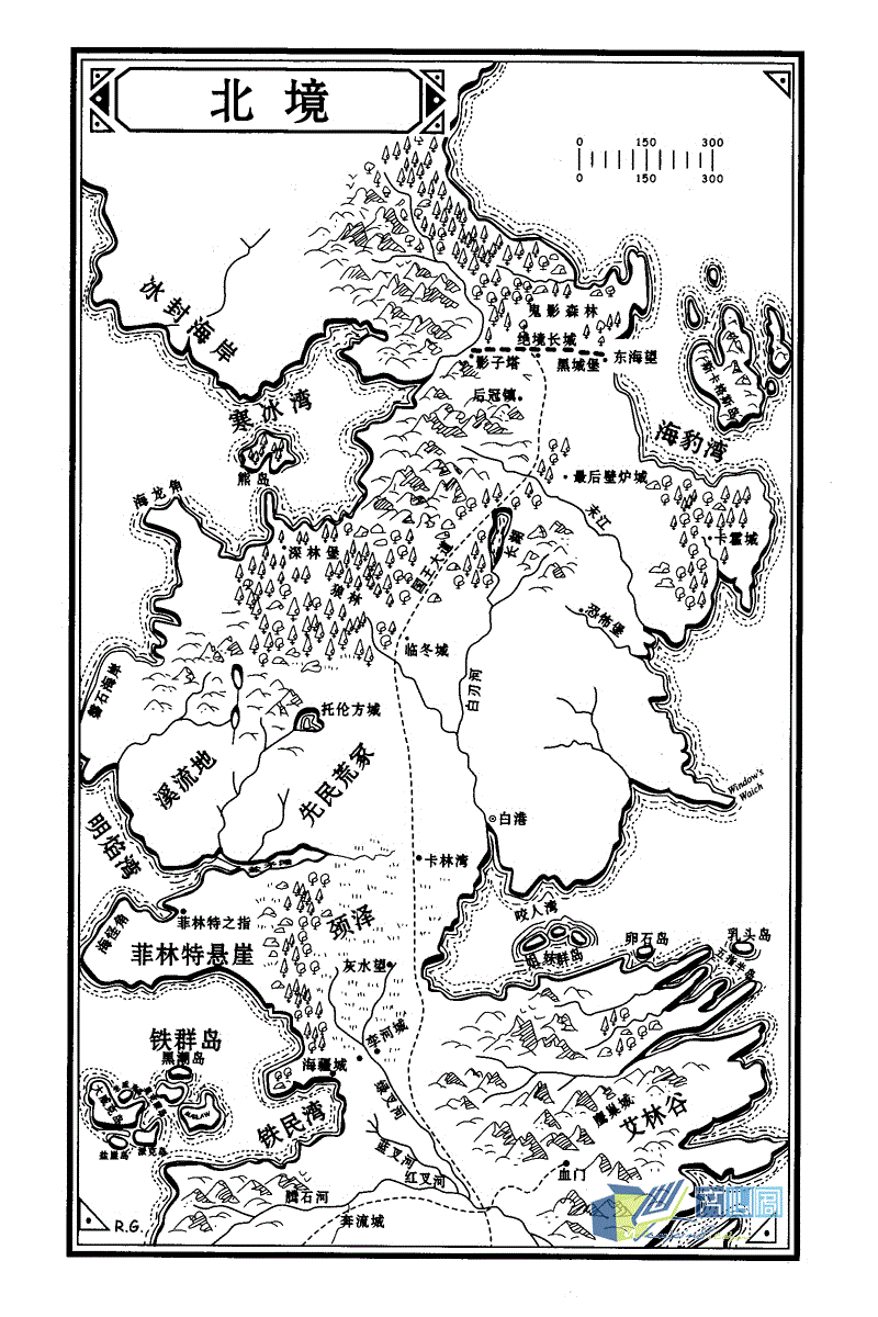 冰与火之歌地图 全境图片